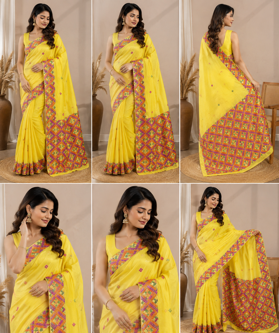 PHULKARI SARI