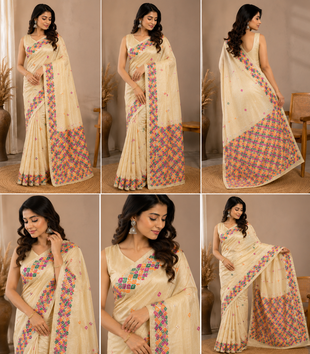 PHULKARI SAREE