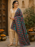 Semi Crep all over dupatta