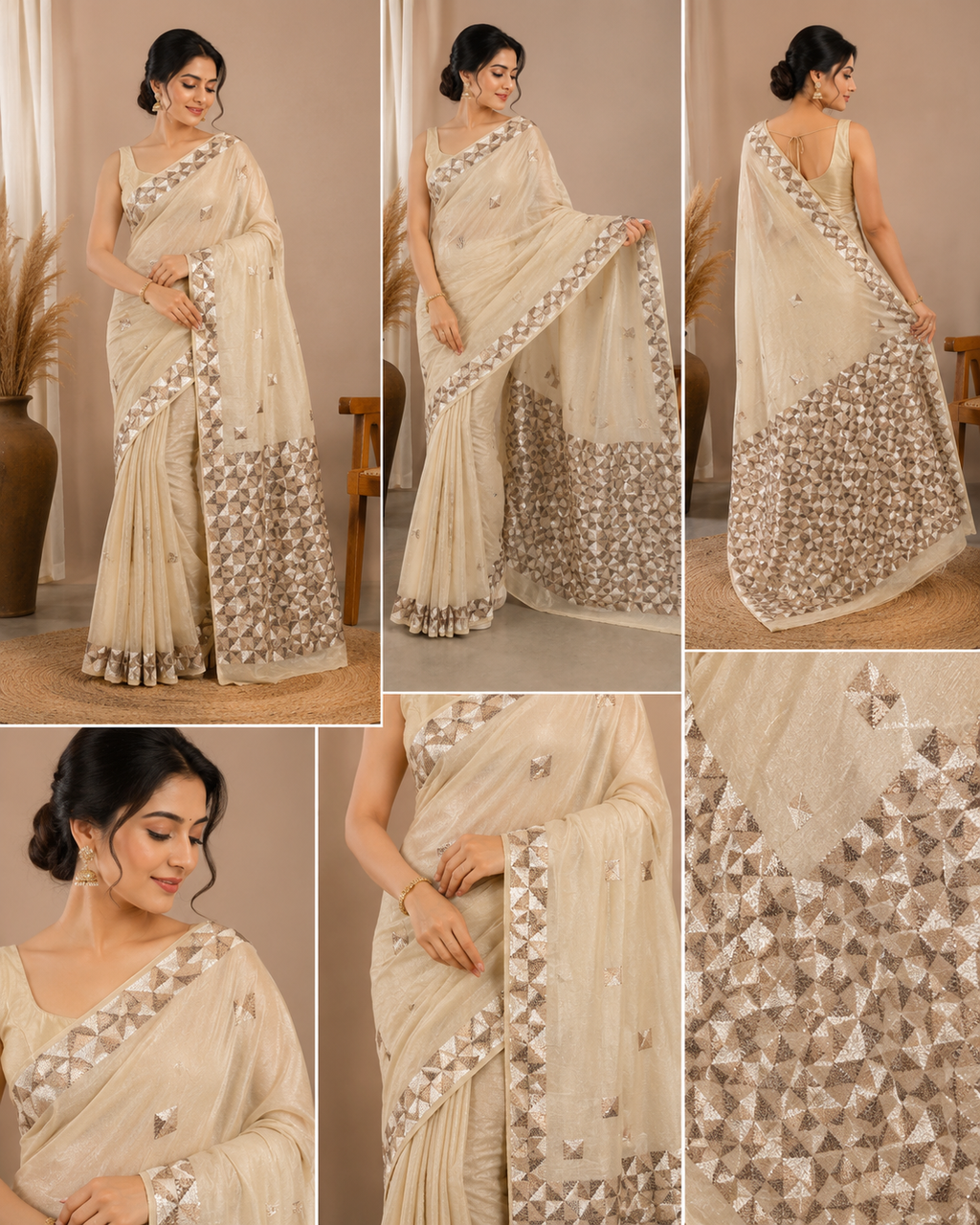 PHULKARI SARI