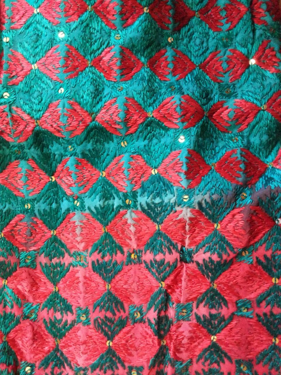 Traditional Phulkari Dupatta