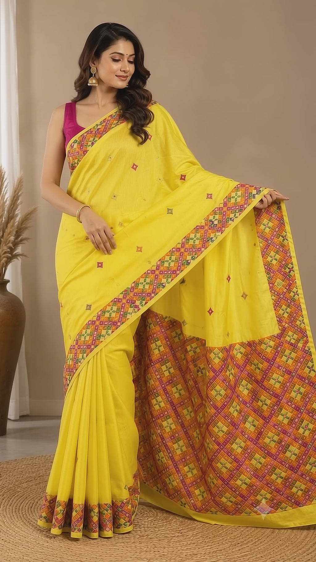 PHULKARI SARI