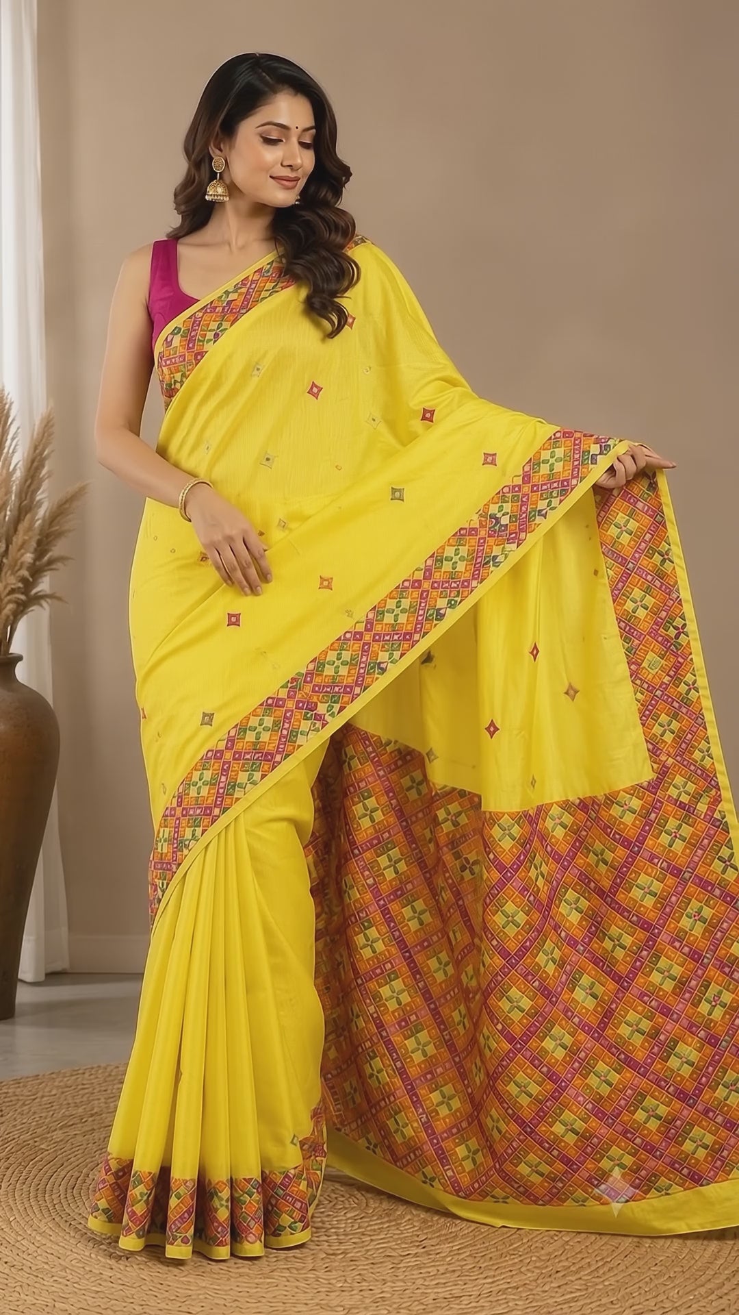 PHULKARI SARI